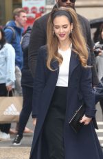 JESSICA ALBA Arrives at AOL Build in New York 05/14/2019