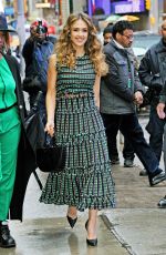 JESSICA ALBA Arrives at Good Morning America in New York 05/13/2019