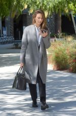 JESSICA ALBA Heading to a Business Meeting in Los Angeles 05/24/2019