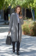 JESSICA ALBA Heading to a Business Meeting in Los Angeles 05/24/2019