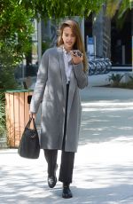 JESSICA ALBA Heading to a Business Meeting in Los Angeles 05/24/2019