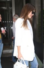 JESSICA ALBA Heading to Late Show with Stephen Colbert in New York 05/16/2019