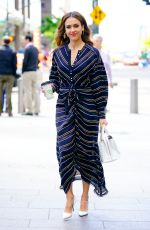 JESSICA ALBA Out and About in New York 05/15/2019