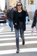 JESSICA ALBA Out and About in New York 05/16/2019