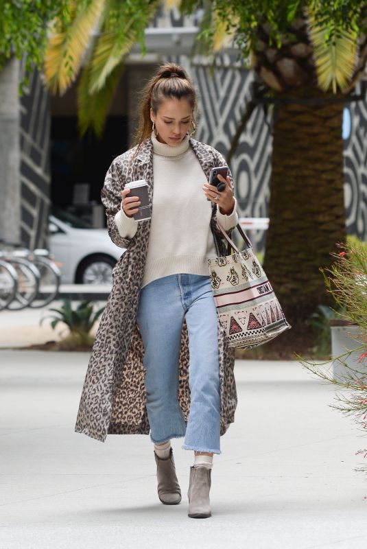 JESSICA ALBA Out in Los Angeles 05/08/2019