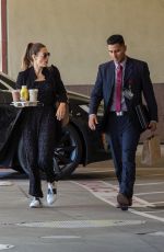 JESSICA BIEL Arrives at Children