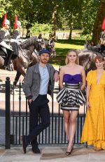 JESSICA CHASTAIN and SOPHIE TURNER at X-men: Dark Phoenix Photocall in London 05/21/2019