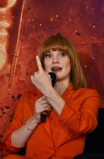 JESSICA CHASTAIN and SOPHIE TURNER at X-men Dark Phoenix Press Conference in Mexico 05/15/2019