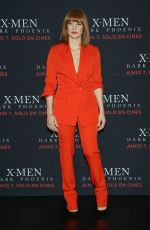 JESSICA CHASTAIN and SOPHIE TURNER at X-men Dark Phoenix Press Conference in Mexico 05/15/2019