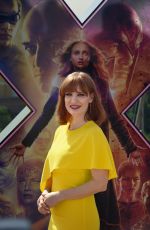 JESSICA CHASTAIN at X-Men: Dark Phoenix Photocall in Moscow 05/20/2019