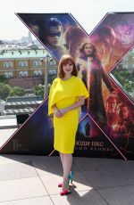 JESSICA CHASTAIN at X-Men: Dark Phoenix Photocall in Moscow 05/20/2019