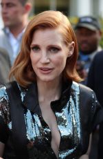 JESSICA CHASTAIN Leaves Her Hotel in London 05/23/2019