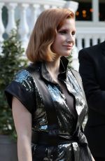 JESSICA CHASTAIN Leaves Her Hotel in London 05/23/2019