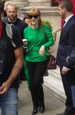 JESSICA CHASTAIN Out and About in London 05/24/2019