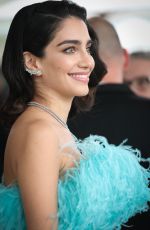 JESSICA KAHAWATY Leaves Martinez Hotel in Cannes 05/19/2019