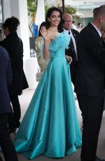 JESSICA KAHAWATY Leaves Martinez Hotel in Cannes 05/19/2019