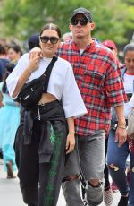 JESSIE J and Channing Tatum Out at Disneyland 05/15/2019