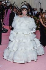 JOAN COLLINS at 2019 Met Gala in New York 05/06/2019