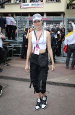 JOESPHINE SKRIVER at F1 Grand Prix of Monaco 05/26/2019