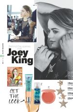JOEY KING in Cosmogirl! Magazine, April 2019