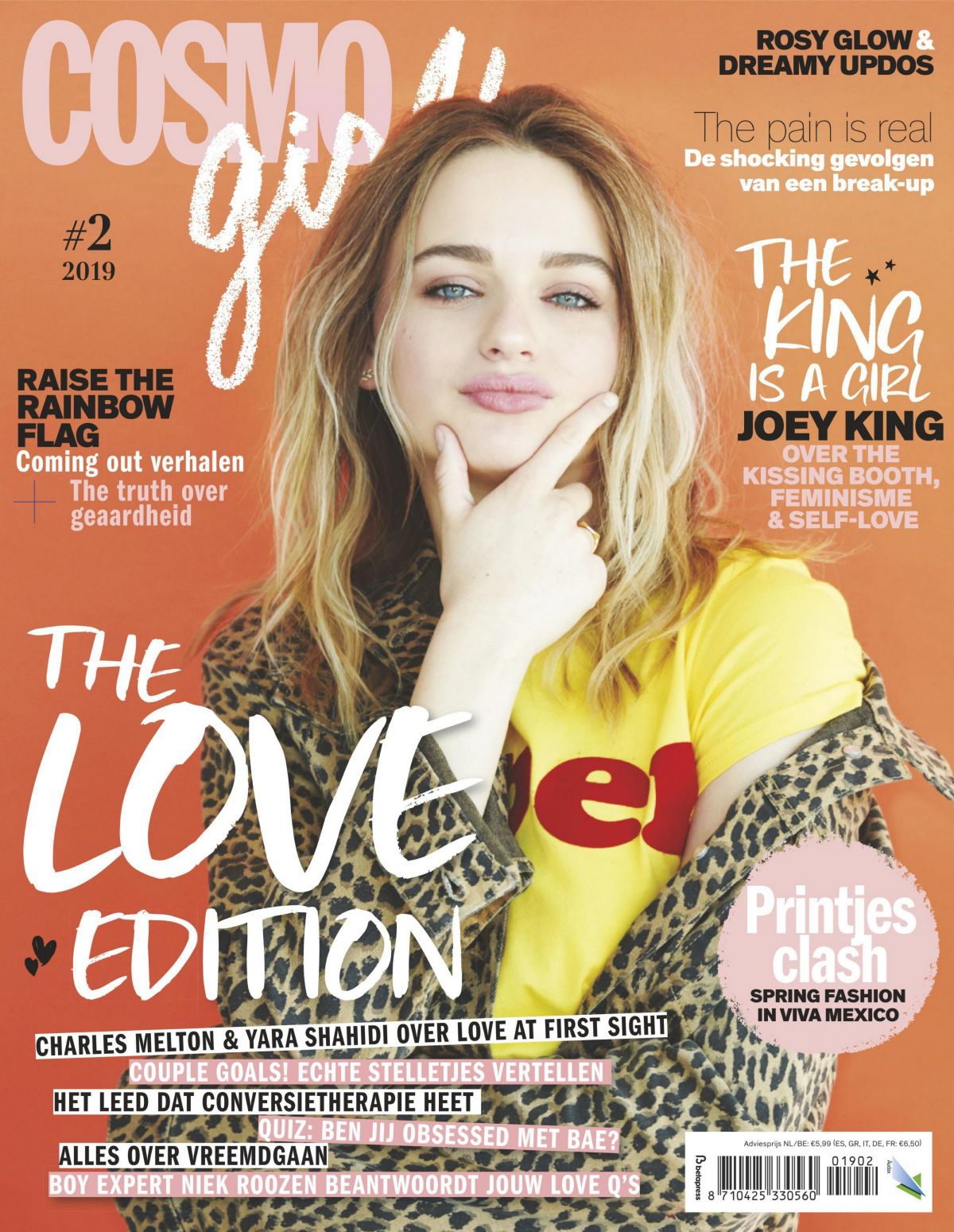 JOEY KING in Cosmogirl! Magazine, April 2019 – HawtCelebs