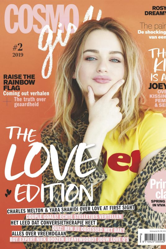 JOEY KING in Cosmogirl! Magazine, April 2019