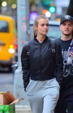 JOSEPHINE SKRIVER and Alexander Deleon Out Shopping in New York 05/09/2019