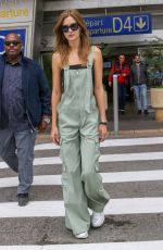 JOSEPHINE SKRIVER at Nice Airport in France 05/18/2019