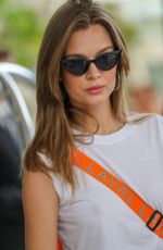 JOSEPHINE SKRIVER Leaves Hotel Martinez in Cannes 05/24/2019