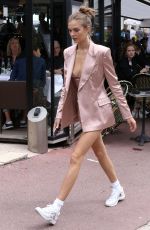 JOSEPHINE SKRIVER Out at Cannes Film Festival 05/19/2019