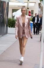 JOSEPHINE SKRIVER Out at Cannes Film Festival 05/19/2019