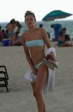 JOSIE CANSECO in Bikini on the Beach in Miami 05/12/2019