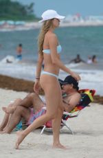 JOSIE CANSECO in Bikini on the Beach in Miami 05/12/2019
