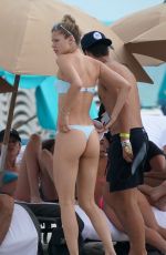 JOSIE CANSECO in Bikini on the Beach in Miami 05/12/2019