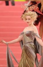 JULIA GARNER at 2019 Met Gala in New York 05/06/2019