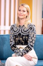 JULIA STILES and POPPY DELEVINGNE at This Morning Show in London 05/08/2019