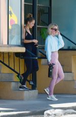 JULIANNE HOUGH and NICOLE RICHIE Leaves a Gym in Los Angeles 05/22/2019