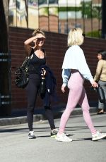 JULIANNE HOUGH and NICOLE RICHIE Leaves a Gym in Los Angeles 05/22/2019