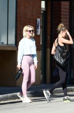 JULIANNE HOUGH and NICOLE RICHIE Leaves a Gym in Los Angeles 05/22/2019