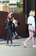 JULIANNE HOUGH and NICOLE RICHIE Leaves a Gym in Los Angeles 05/22/2019