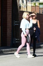 JULIANNE HOUGH and NICOLE RICHIE Leaves a Gym in Los Angeles 05/22/2019