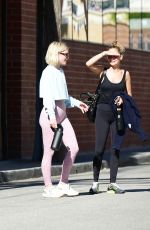 JULIANNE HOUGH and NICOLE RICHIE Leaves a Gym in Los Angeles 05/22/2019