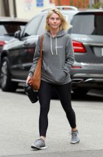 JULIANNE HOUGH at a Gym in Los Angeles 05/15/2019