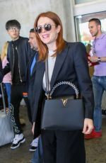 JULIANNE MOORE Arrives at Airport in Nice at Cannes Film Festival 05/13/2019