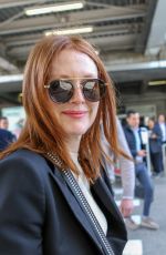 JULIANNE MOORE Arrives at Airport in Nice at Cannes Film Festival 05/13/2019