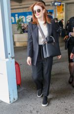 JULIANNE MOORE Arrives at Airport in Nice at Cannes Film Festival 05/13/2019