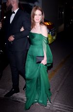 JULIANNE MOORE Arrives at Cannes Film Festival Gala Dinner 05/14/2019