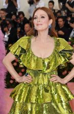 JULIANNE MOORE at 2019 Met Gala in New York 05/06/2019