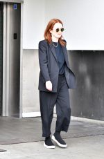 JULIANNE MOORE at LAX Airport in Los Angeles 05/09/2019