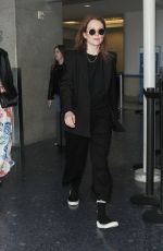 JULIANNE MOORE at LAX Airport in Los Angeles 05/09/2019